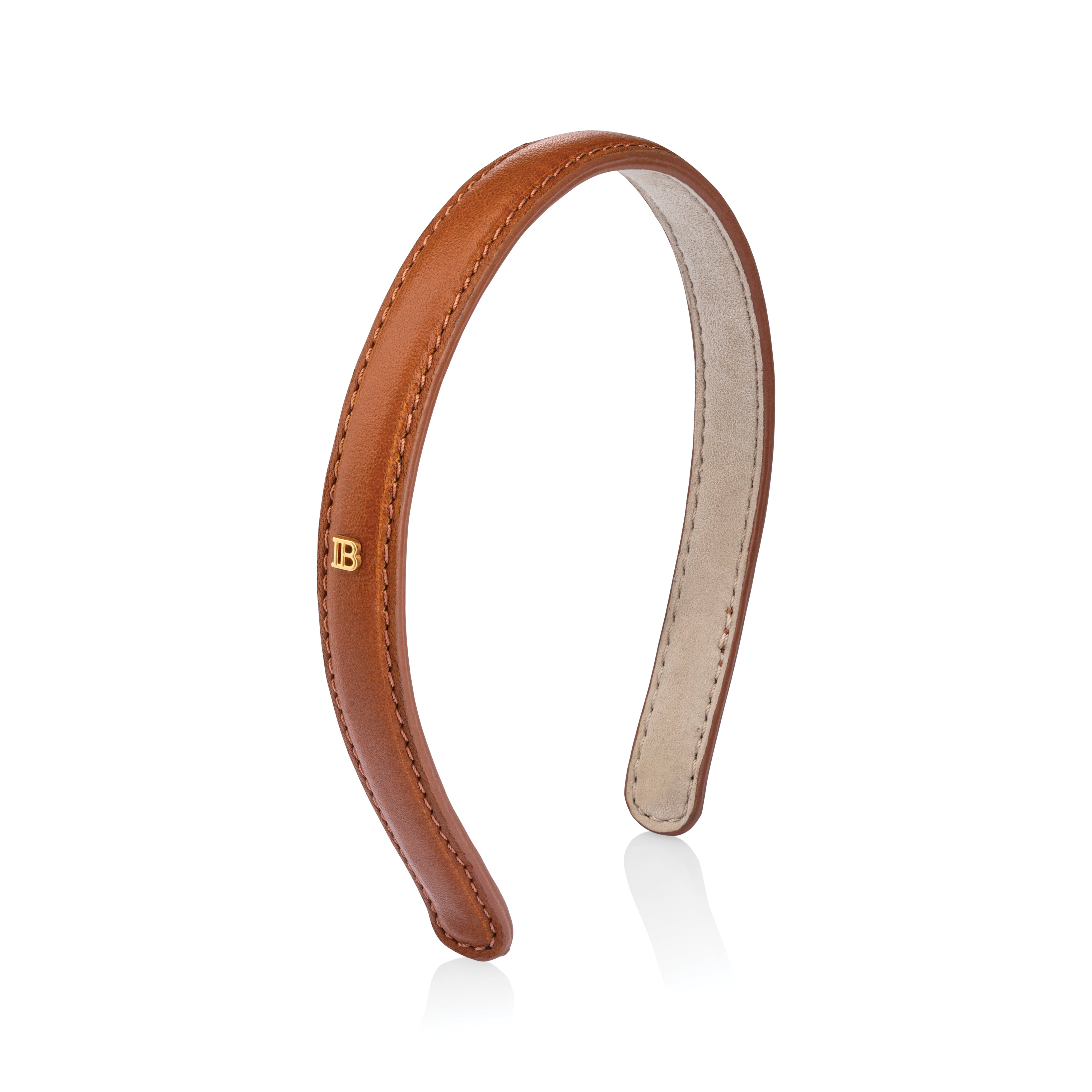 Balmain Riviera Headband Cognac Small