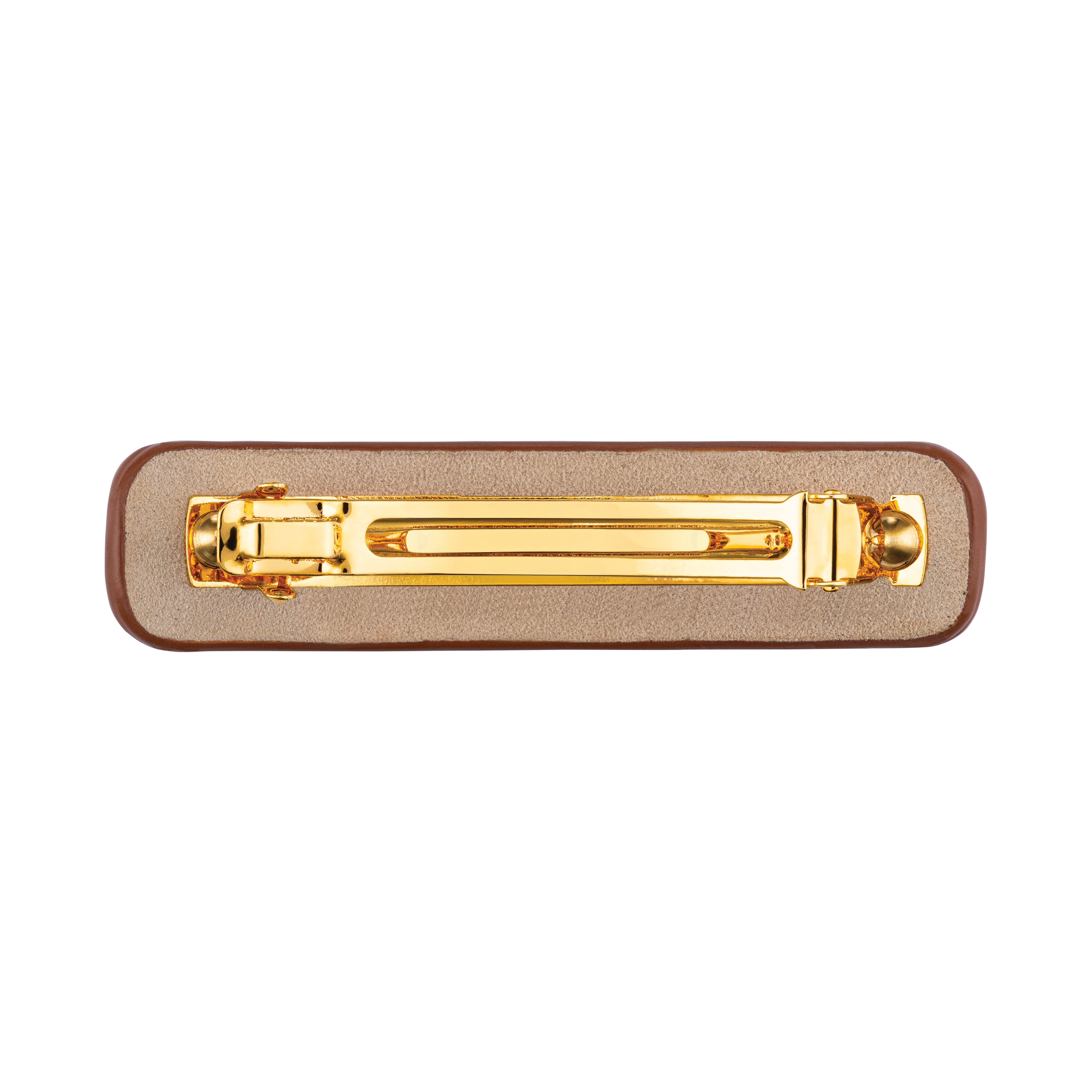 Balmain Riviera Barrette Cognac Medium