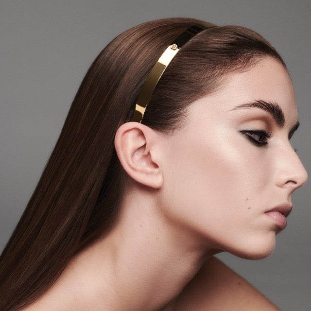 Balmain Limited Edition Riviera Headband Gold Small