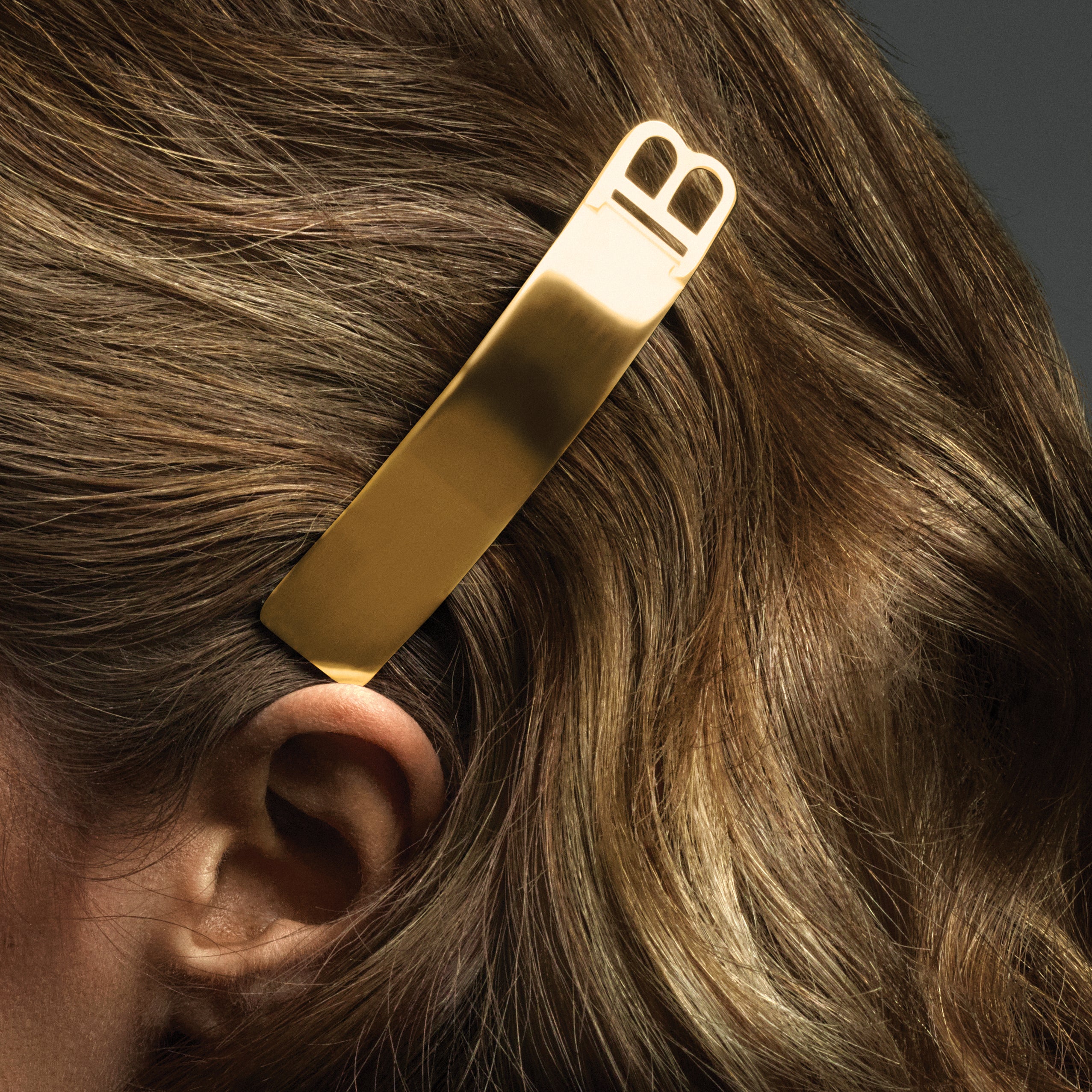 Limited Edition Barrette Pour Cheveux B Gold