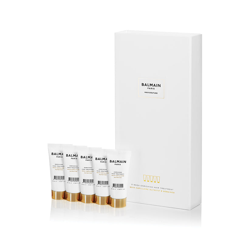 BALMAIN 5 WEEK ENRICHING HAIR TREATMENT 5 X 20ML TUBES