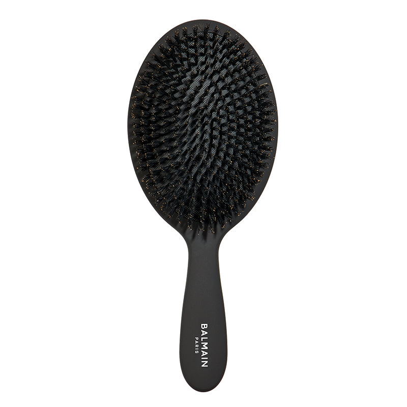 BALMAIN LUXURY SPA BRUSH 100% BOAR HAIR BRISTLES FOR ULTIMATE SHINE